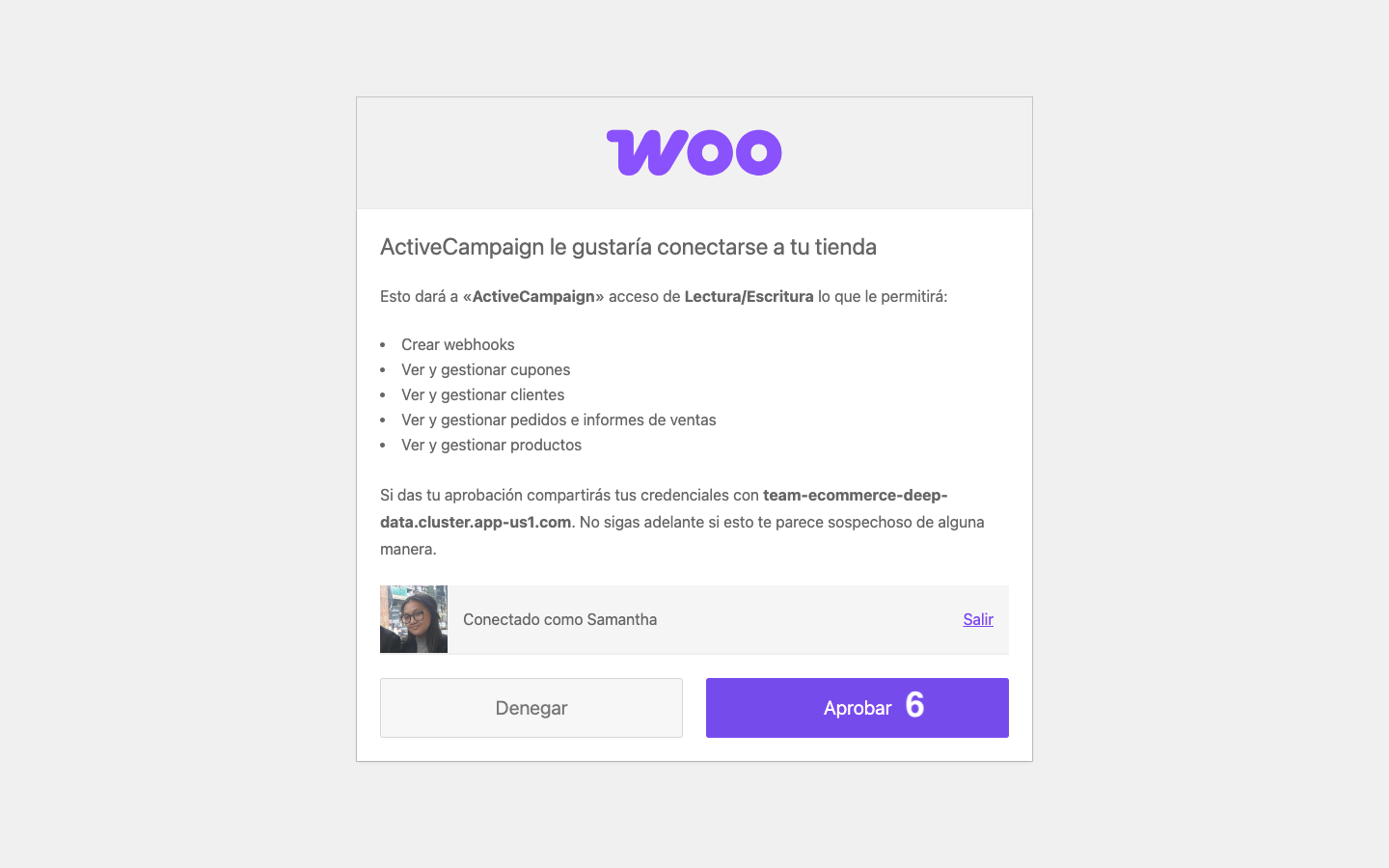 Integración nativa de Active Campaign con WooCommerce 10 integracion active campaign woocommerce 4